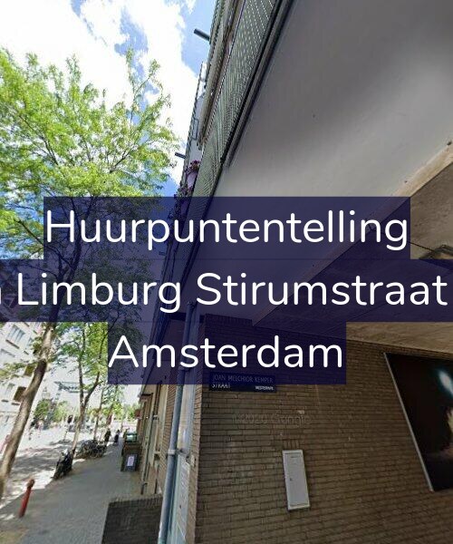 Foto gevel Huurpuntentelling voor Van Limburg Stirumstraat 7-E, Amsterdam