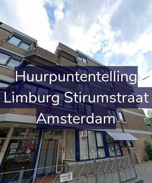 Foto gevel Huurpuntentelling voor Van Limburg Stirumstraat 175, Amsterdam