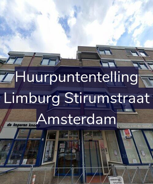 Foto gevel Huurpuntentelling voor Van Limburg Stirumstraat 131, Amsterdam