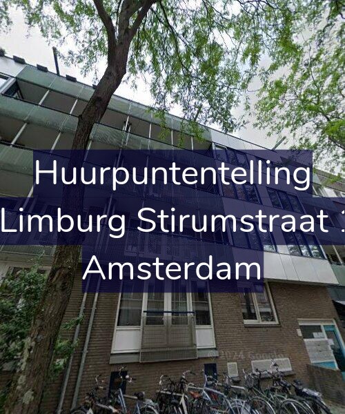 Foto gevel Huurpuntentelling voor Van Limburg Stirumstraat 11-B, Amsterdam