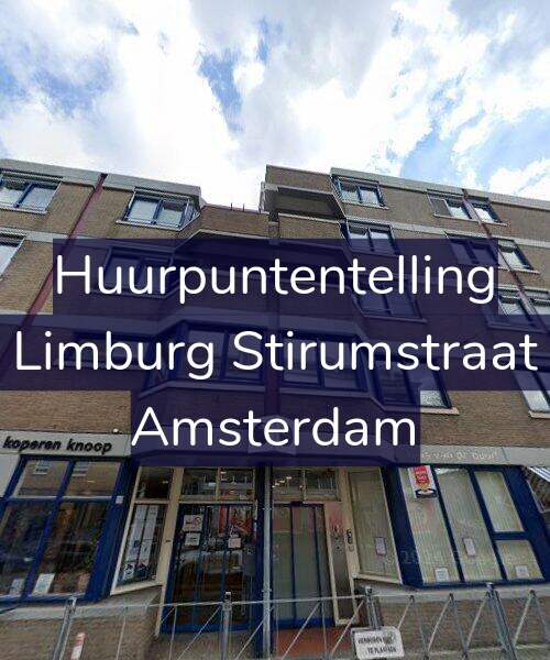 Foto gevel Huurpuntentelling voor Van Limburg Stirumstraat 135, Amsterdam