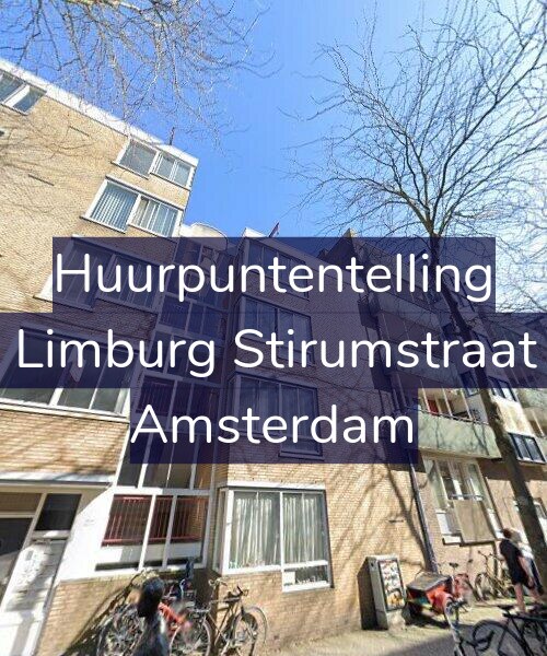 Foto gevel Huurpuntentelling voor Van Limburg Stirumstraat 3-C, Amsterdam