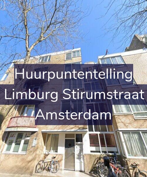 Foto gevel Huurpuntentelling voor Van Limburg Stirumstraat 1-C, Amsterdam