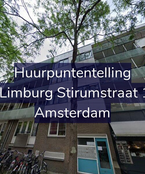 Foto gevel Huurpuntentelling voor Van Limburg Stirumstraat 11-D, Amsterdam