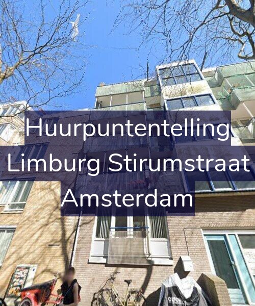 Foto gevel Huurpuntentelling voor Van Limburg Stirumstraat 5-A, Amsterdam
