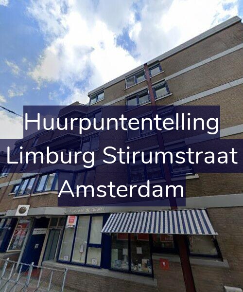 Foto gevel Huurpuntentelling voor Van Limburg Stirumstraat 185, Amsterdam