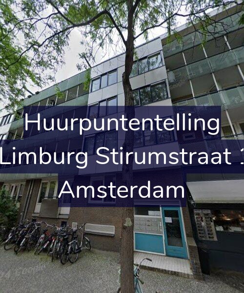 Foto gevel Huurpuntentelling voor Van Limburg Stirumstraat 11-H, Amsterdam
