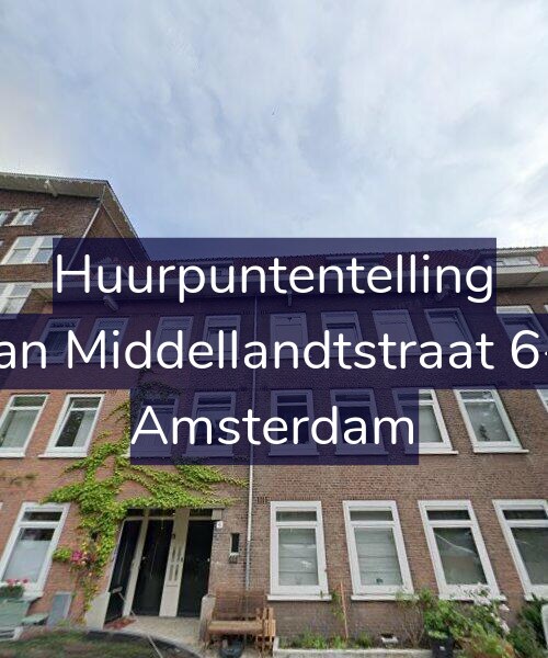 Foto gevel Huurpuntentelling voor Van Middellandtstraat 6-1, Amsterdam