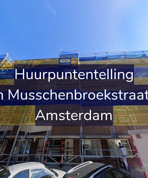 Foto gevel Huurpuntentelling voor Van Musschenbroekstraat 97, Amsterdam