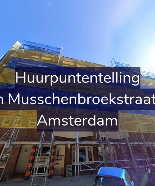 Foto gevel Huurpuntentelling voor Van Musschenbroekstraat 85, Amsterdam