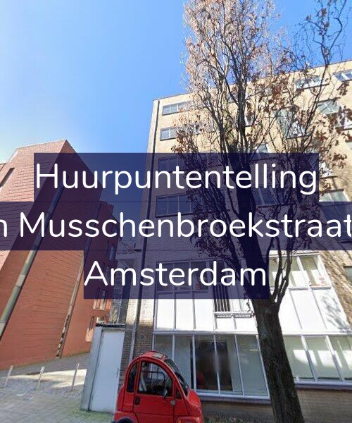 Foto gevel Huurpuntentelling voor Van Musschenbroekstraat 14, Amsterdam