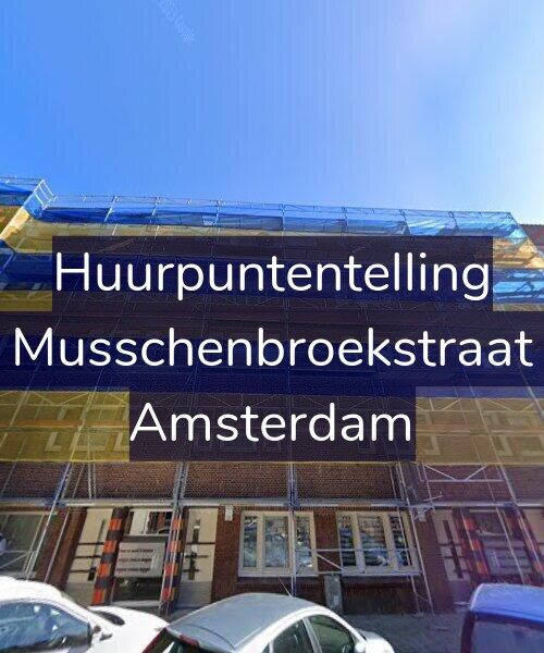 Foto gevel Huurpuntentelling voor Van Musschenbroekstraat 121, Amsterdam