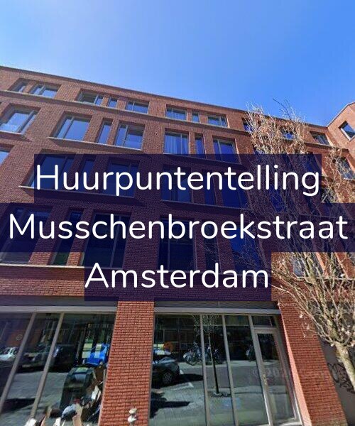 Foto gevel Huurpuntentelling voor Van Musschenbroekstraat 102, Amsterdam