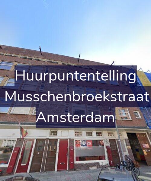 Foto gevel Huurpuntentelling voor Van Musschenbroekstraat 3-1, Amsterdam