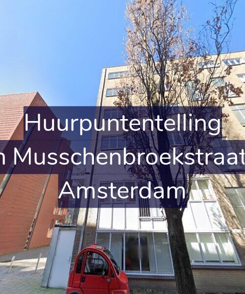 Foto gevel Huurpuntentelling voor Van Musschenbroekstraat 18, Amsterdam
