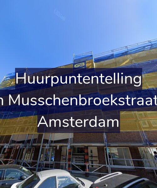 Foto gevel Huurpuntentelling voor Van Musschenbroekstraat 91, Amsterdam