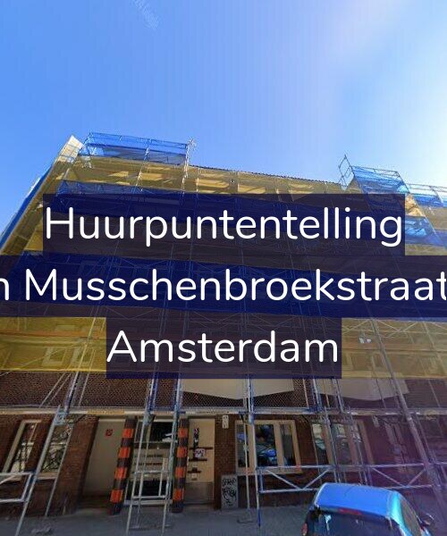 Foto gevel Huurpuntentelling voor Van Musschenbroekstraat 83, Amsterdam
