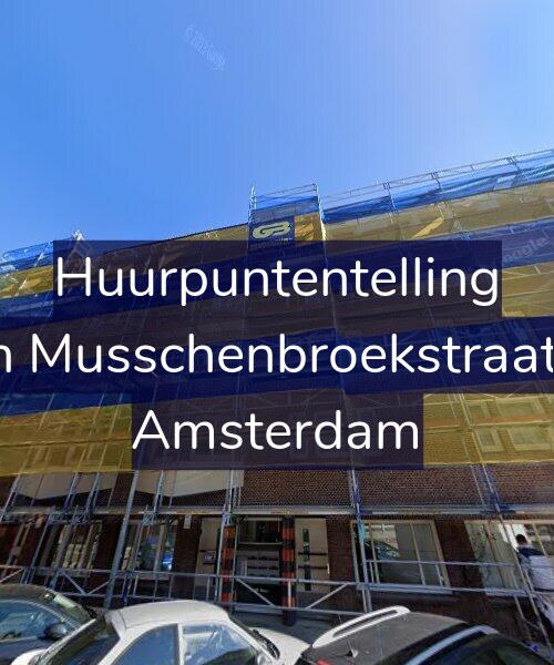 Foto gevel Huurpuntentelling voor Van Musschenbroekstraat 93, Amsterdam