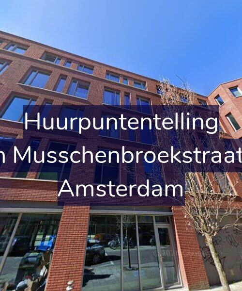 Foto gevel Huurpuntentelling voor Van Musschenbroekstraat 42, Amsterdam