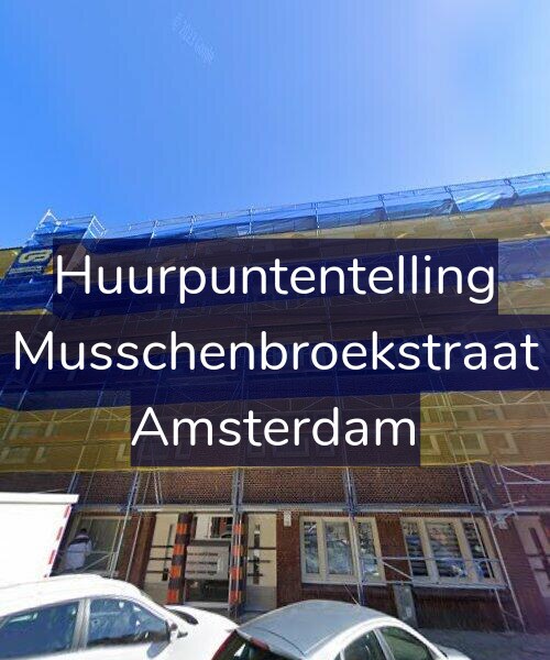 Foto gevel Huurpuntentelling voor Van Musschenbroekstraat 115, Amsterdam