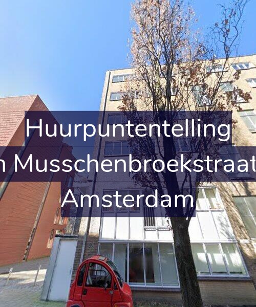 Foto gevel Huurpuntentelling voor Van Musschenbroekstraat 26, Amsterdam
