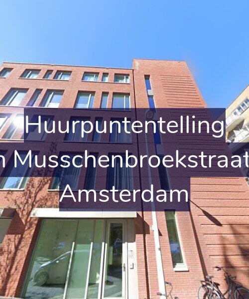 Foto gevel Huurpuntentelling voor Van Musschenbroekstraat 34, Amsterdam