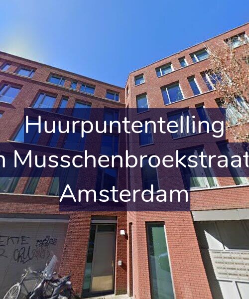 Foto gevel Huurpuntentelling voor Van Musschenbroekstraat 84, Amsterdam
