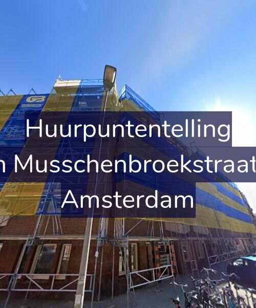 Foto gevel Huurpuntentelling voor Van Musschenbroekstraat 69, Amsterdam