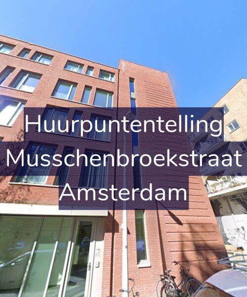Foto gevel Huurpuntentelling voor Van Musschenbroekstraat 122, Amsterdam