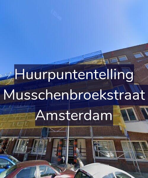 Foto gevel Huurpuntentelling voor Van Musschenbroekstraat 129, Amsterdam