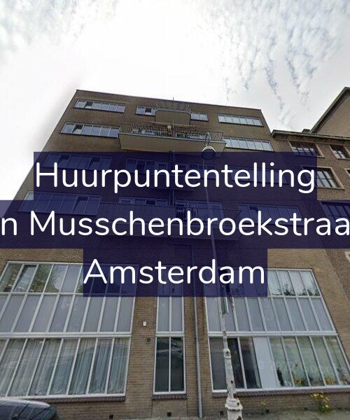 Foto gevel Huurpuntentelling voor Van Musschenbroekstraat 2, Amsterdam