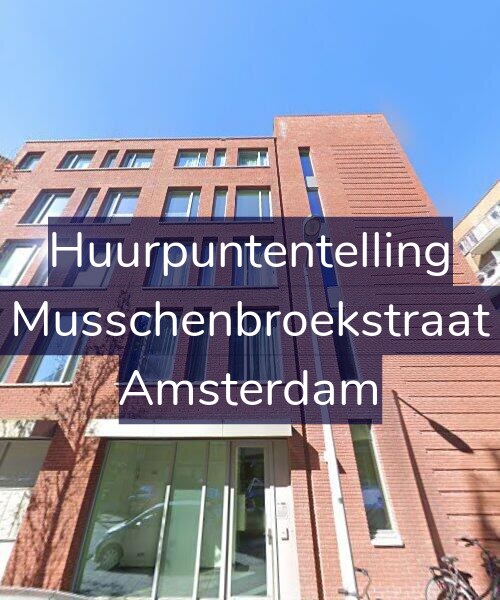 Foto gevel Huurpuntentelling voor Van Musschenbroekstraat 120, Amsterdam