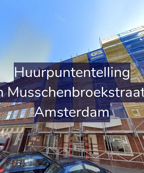 Foto gevel Huurpuntentelling voor Van Musschenbroekstraat 53, Amsterdam