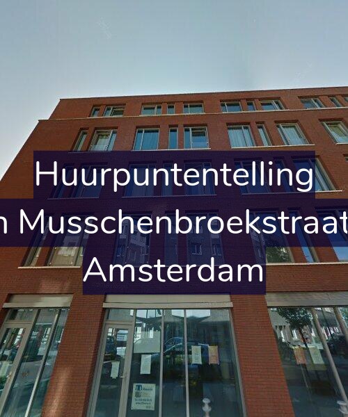 Foto gevel Huurpuntentelling voor Van Musschenbroekstraat 44, Amsterdam