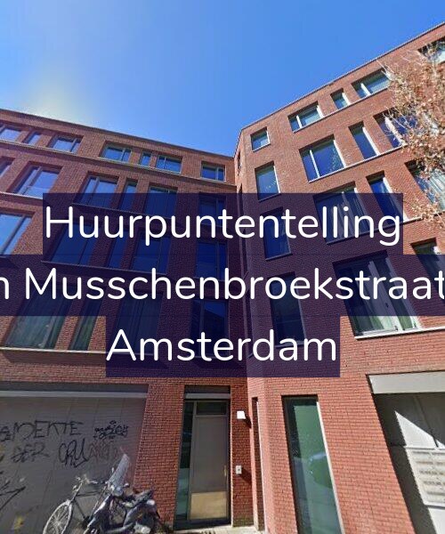 Foto gevel Huurpuntentelling voor Van Musschenbroekstraat 68, Amsterdam