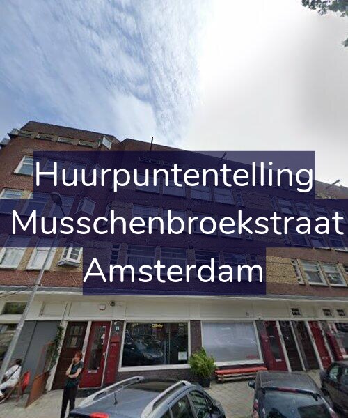 Foto gevel Huurpuntentelling voor Van Musschenbroekstraat 1-1, Amsterdam