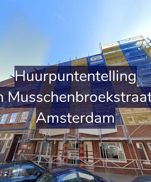 Foto gevel Huurpuntentelling voor Van Musschenbroekstraat 57, Amsterdam