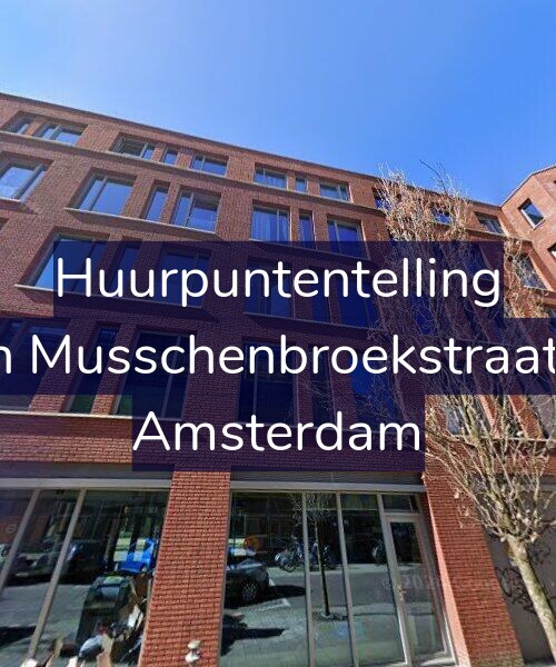 Foto gevel Huurpuntentelling voor Van Musschenbroekstraat 50, Amsterdam