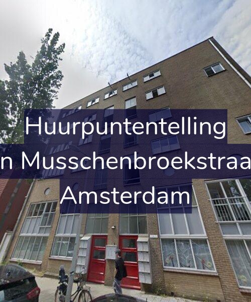 Foto gevel Huurpuntentelling voor Van Musschenbroekstraat 6, Amsterdam