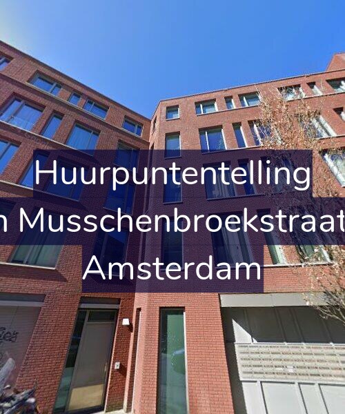 Foto gevel Huurpuntentelling voor Van Musschenbroekstraat 86, Amsterdam