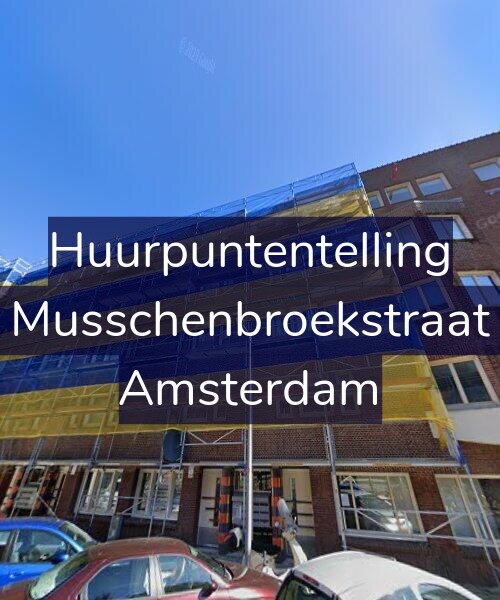 Foto gevel Huurpuntentelling voor Van Musschenbroekstraat 127, Amsterdam