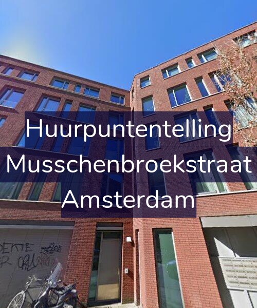 Foto gevel Huurpuntentelling voor Van Musschenbroekstraat 144, Amsterdam