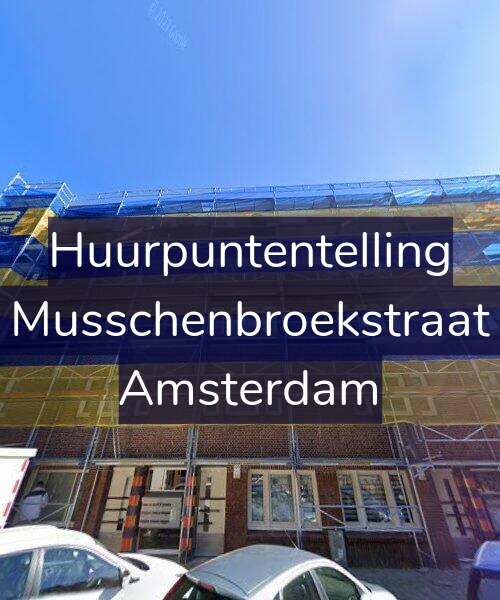 Foto gevel Huurpuntentelling voor Van Musschenbroekstraat 117, Amsterdam