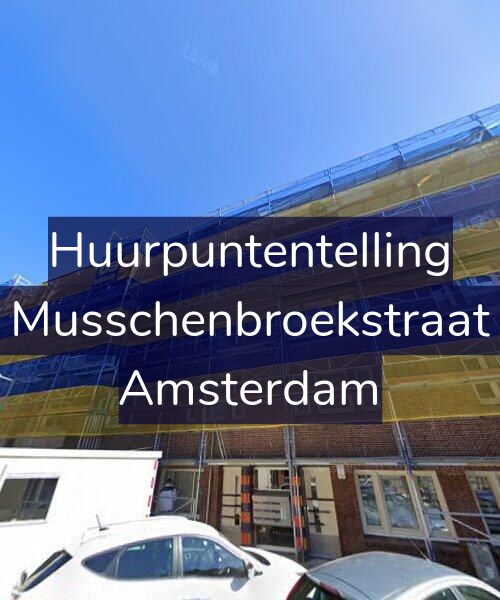 Foto gevel Huurpuntentelling voor Van Musschenbroekstraat 107, Amsterdam