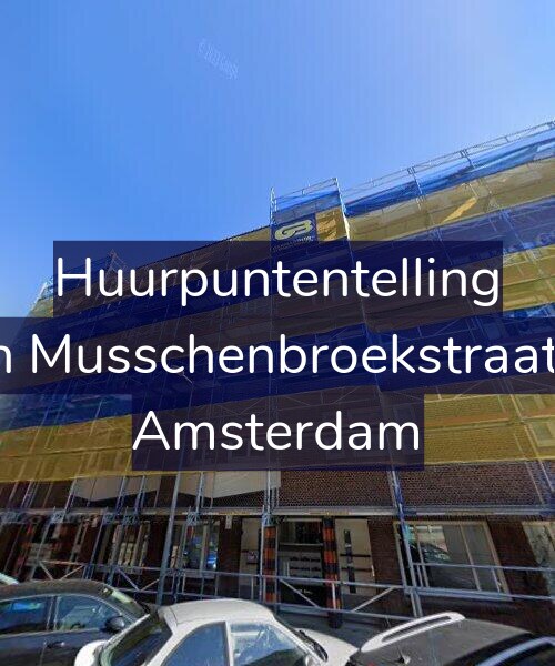 Foto gevel Huurpuntentelling voor Van Musschenbroekstraat 89, Amsterdam