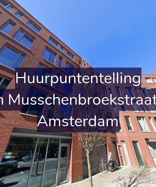 Foto gevel Huurpuntentelling voor Van Musschenbroekstraat 70, Amsterdam