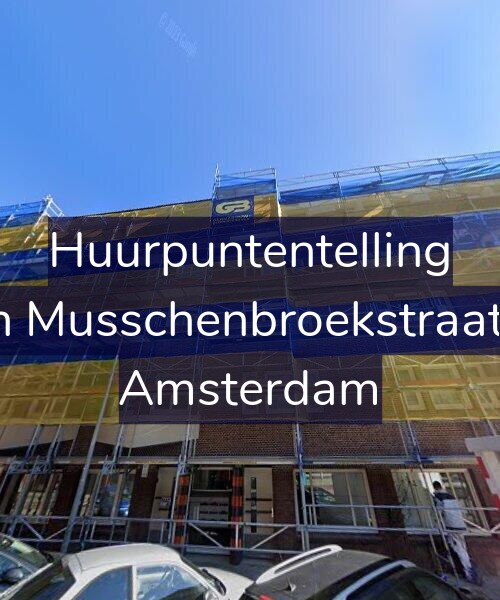 Foto gevel Huurpuntentelling voor Van Musschenbroekstraat 95, Amsterdam