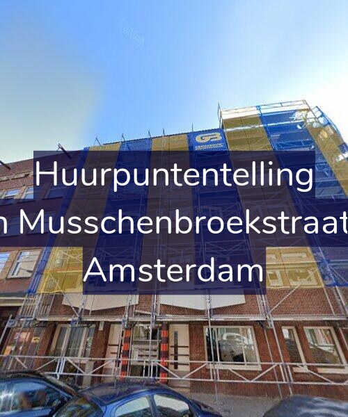 Foto gevel Huurpuntentelling voor Van Musschenbroekstraat 61, Amsterdam