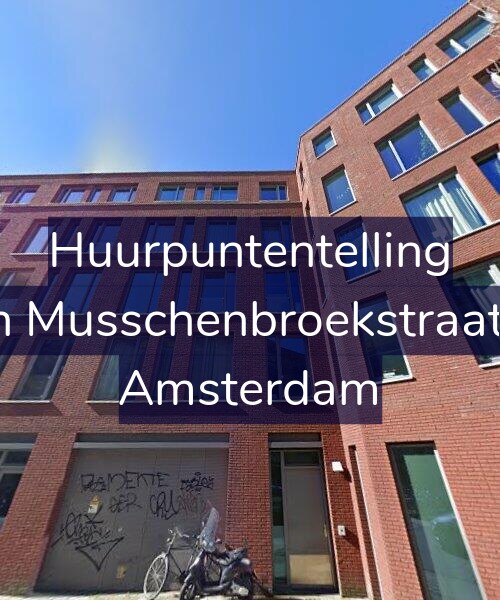 Foto gevel Huurpuntentelling voor Van Musschenbroekstraat 52, Amsterdam
