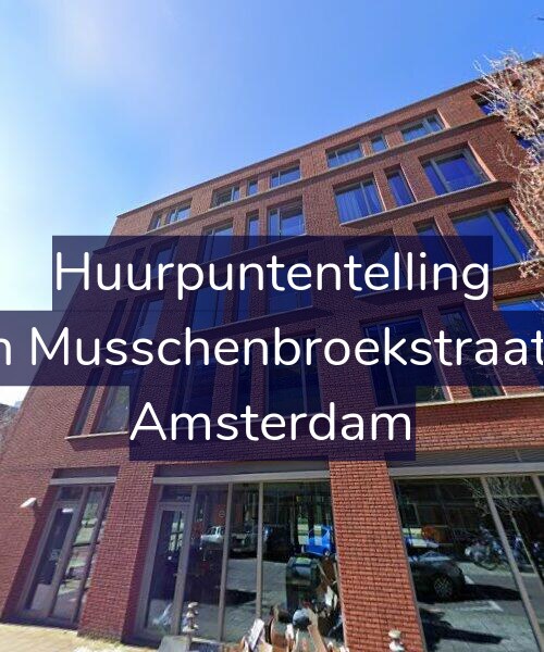 Foto gevel Huurpuntentelling voor Van Musschenbroekstraat 48, Amsterdam